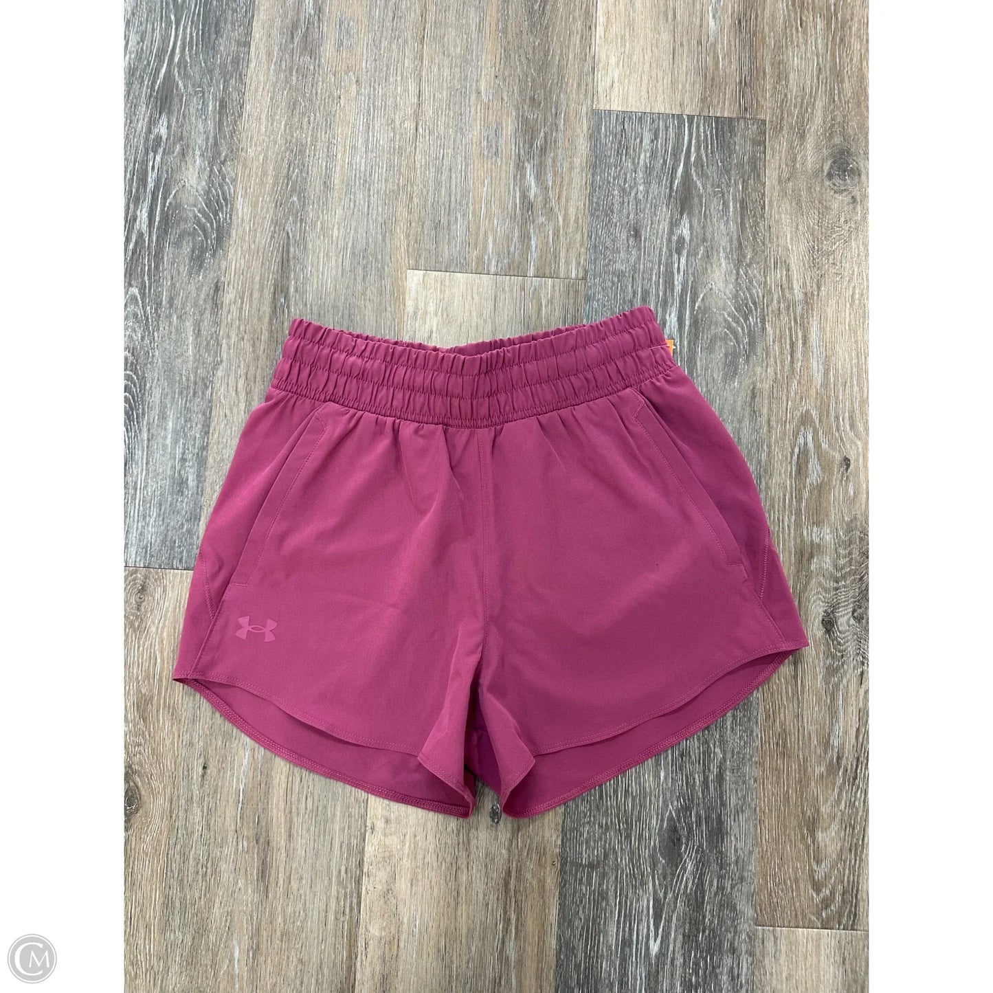Athletic Shorts By Under Armour In Pink, Size: Xs