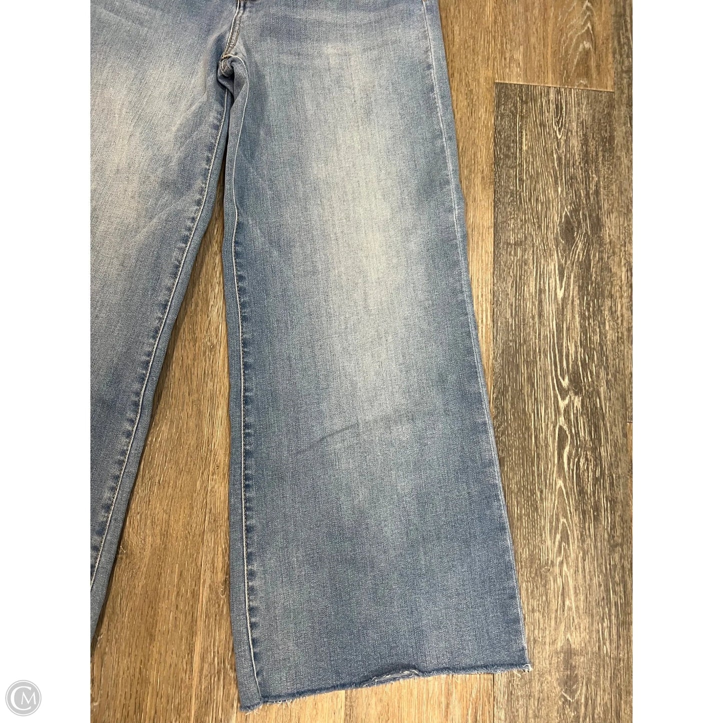 Jeans Straight By Kut In Blue Denim, Size: 8