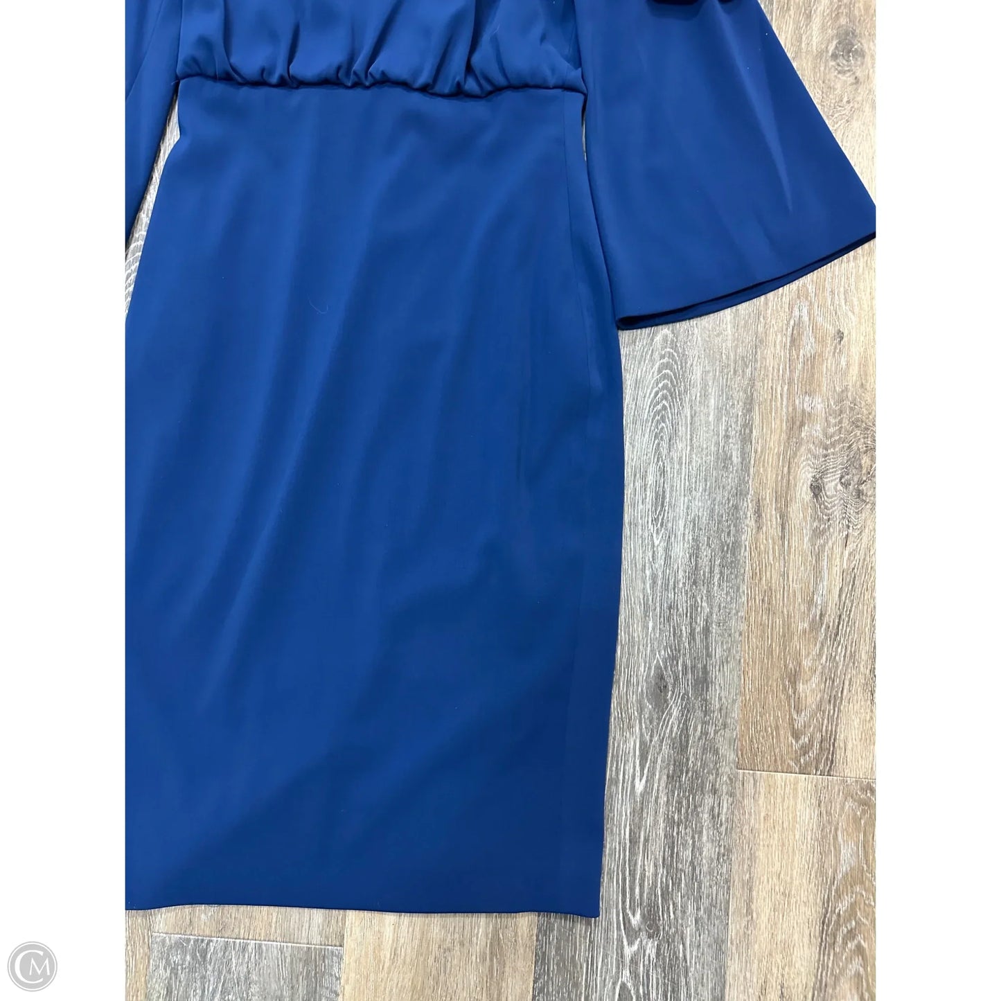 Dress Party Midi By Badgley Mischka In Blue, Size: 4