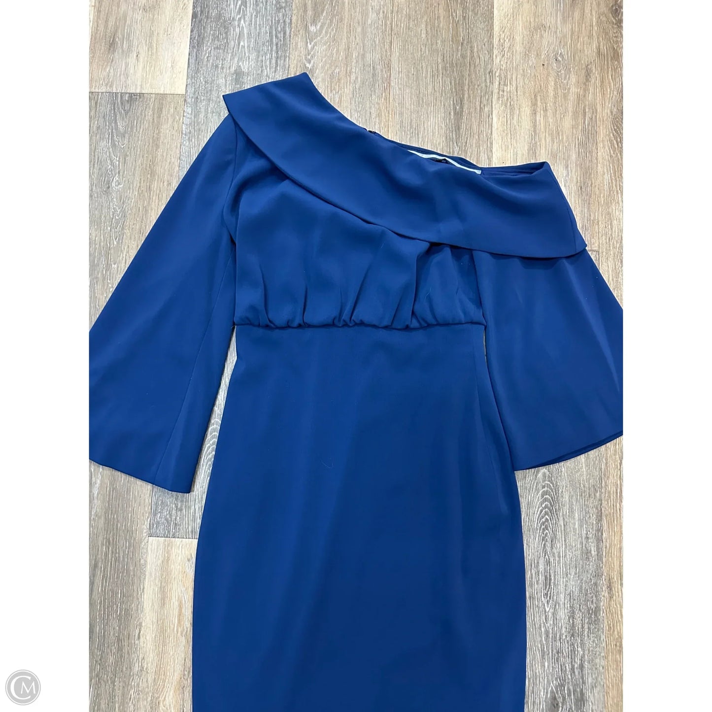 Dress Party Midi By Badgley Mischka In Blue, Size: 4