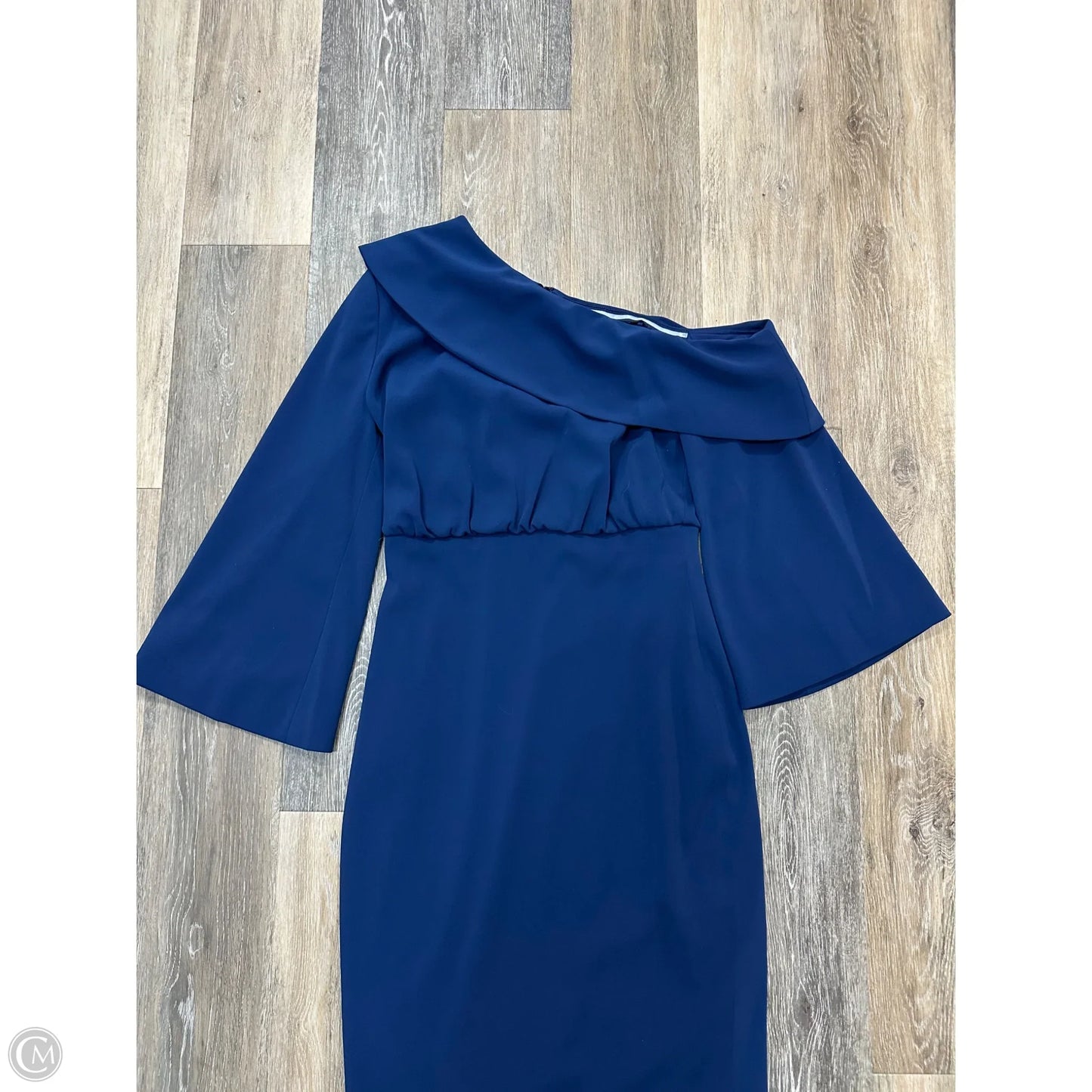 Dress Party Midi By Badgley Mischka In Blue, Size: 4