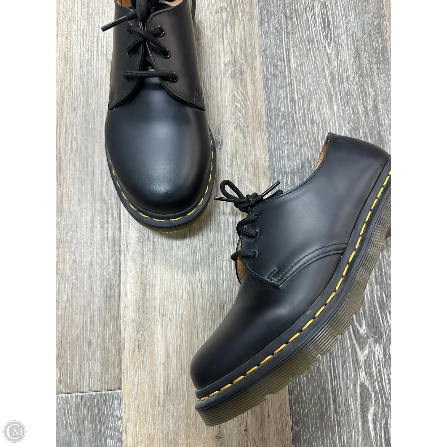 Shoes Heels Block By Dr Martens In Black, Size: 8