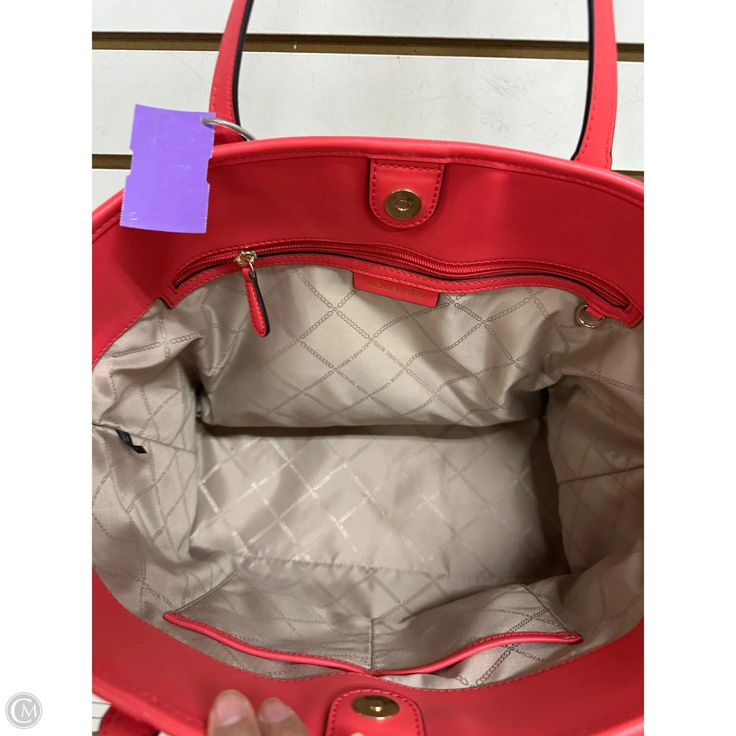 Handbag Designer By Michael Kors, Size: Medium