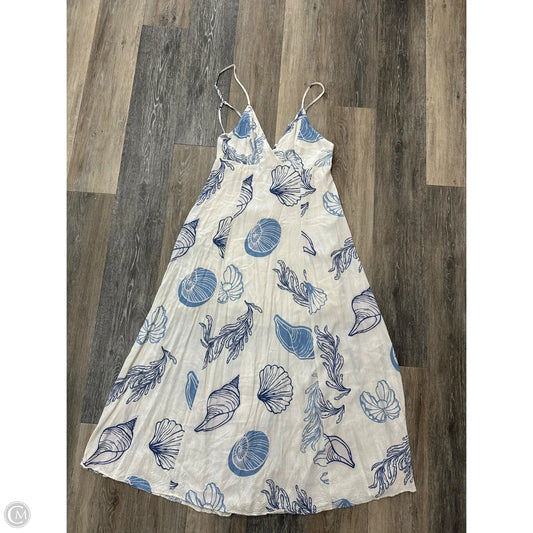 Dress Casual Maxi By Illa Illa In White, Size: M