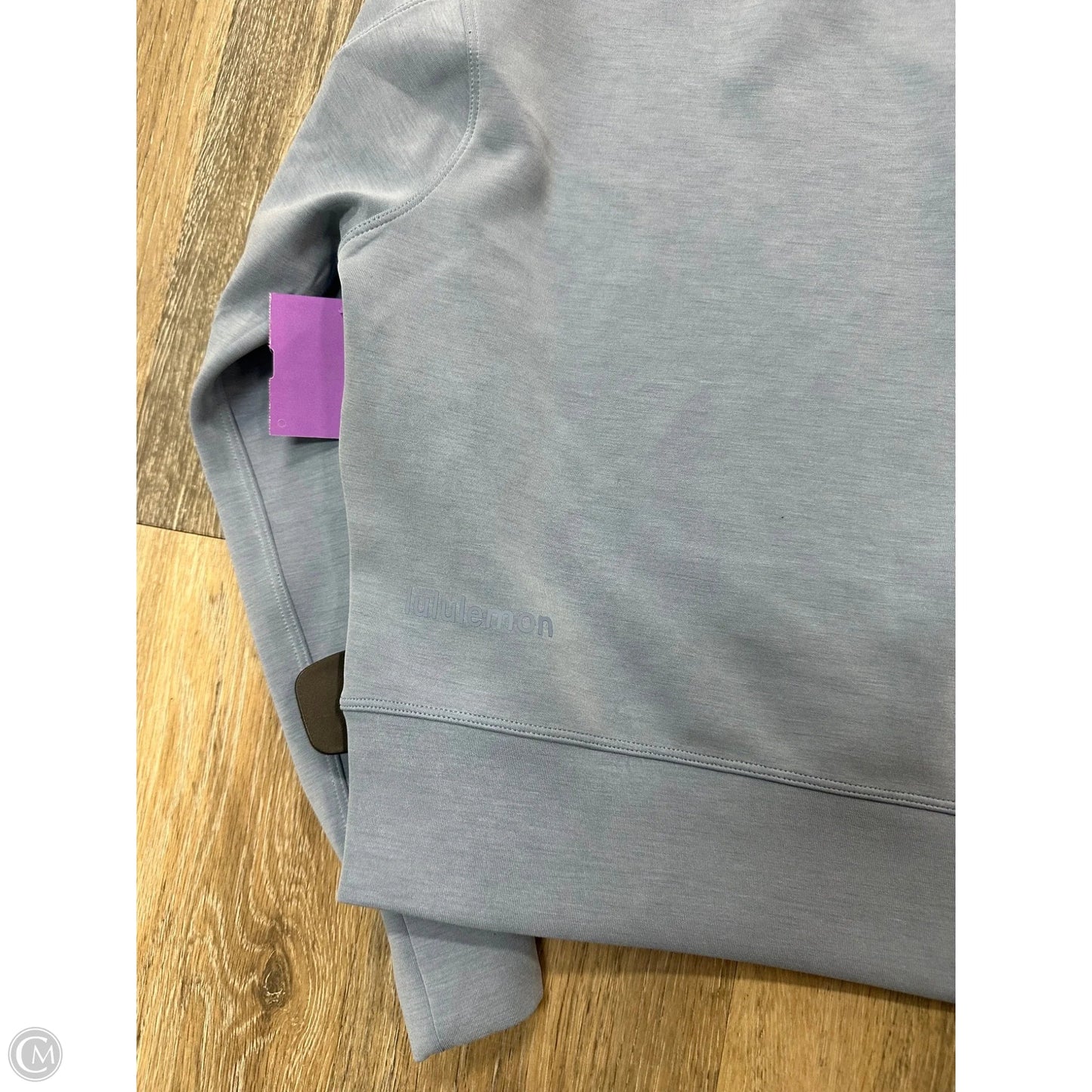Athletic Sweatshirt Crewneck By Lululemon In Blue, Size: 4