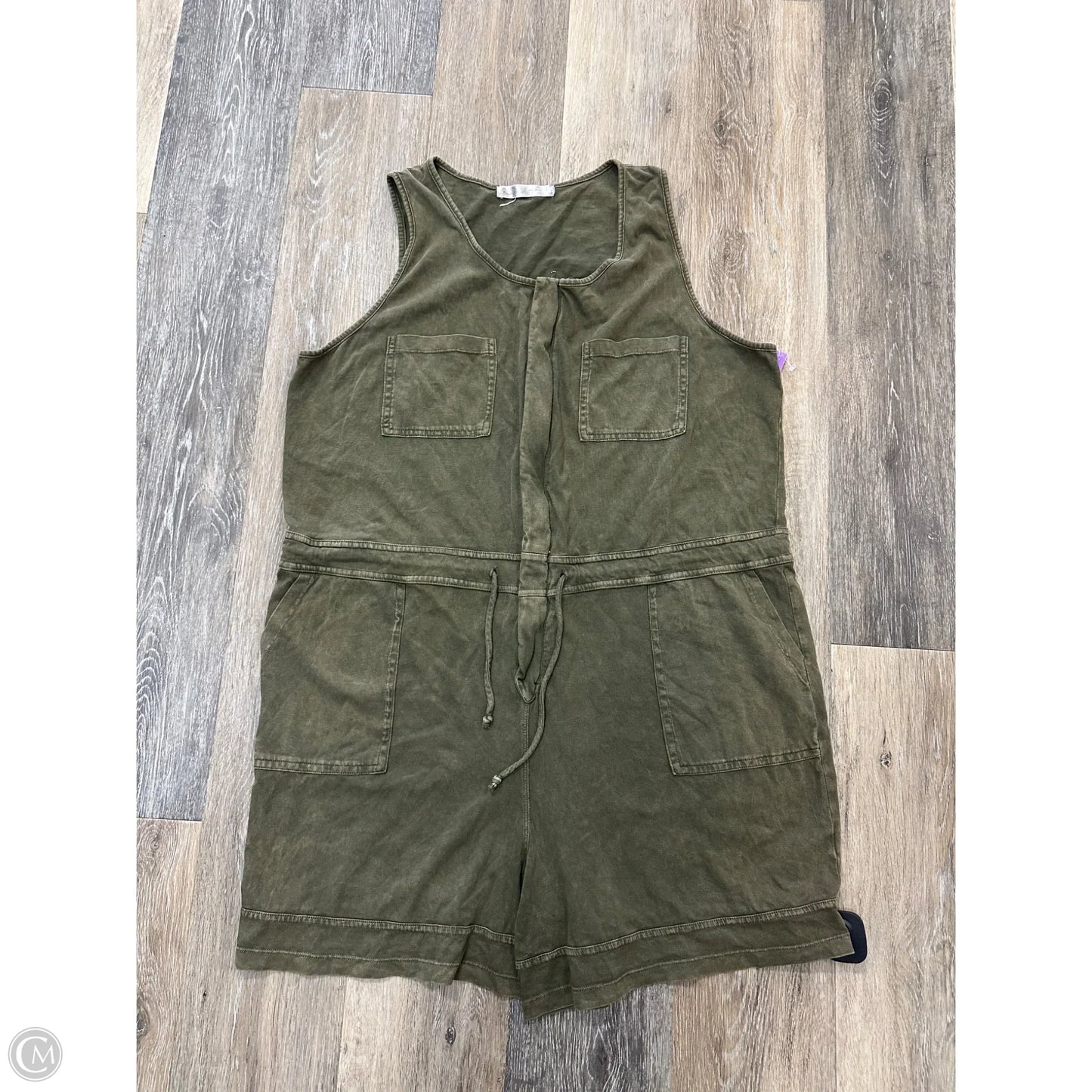Romper By Rae Mode In Green, Size: Xl