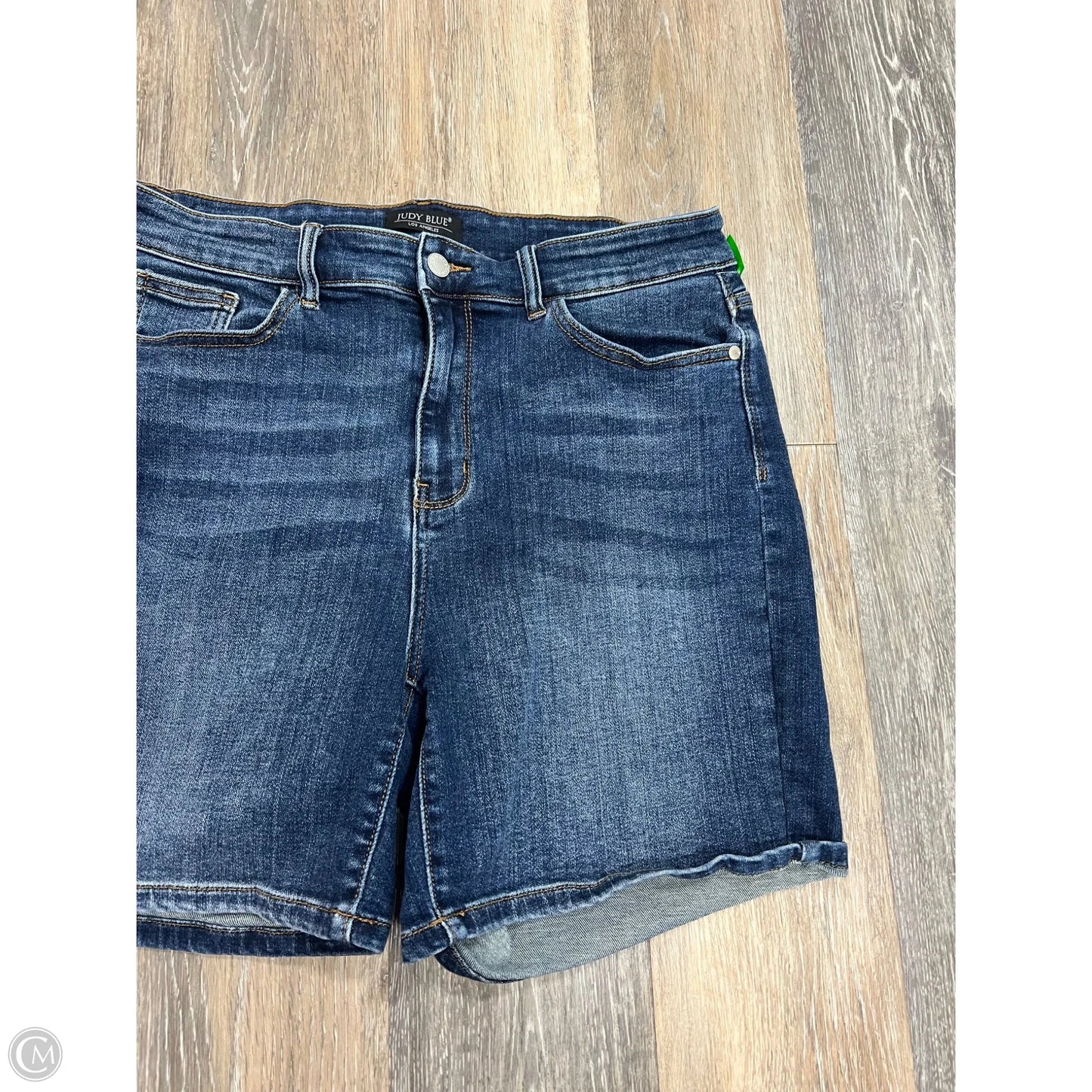 Shorts By Judy Blue In Blue Denim, Size: 1x