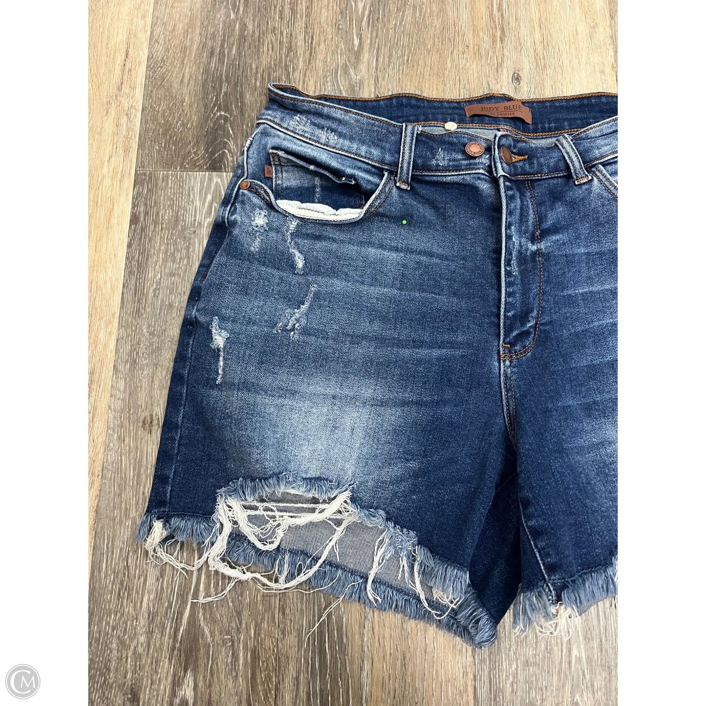Shorts By Judy Blue In Blue Denim, Size: 1x