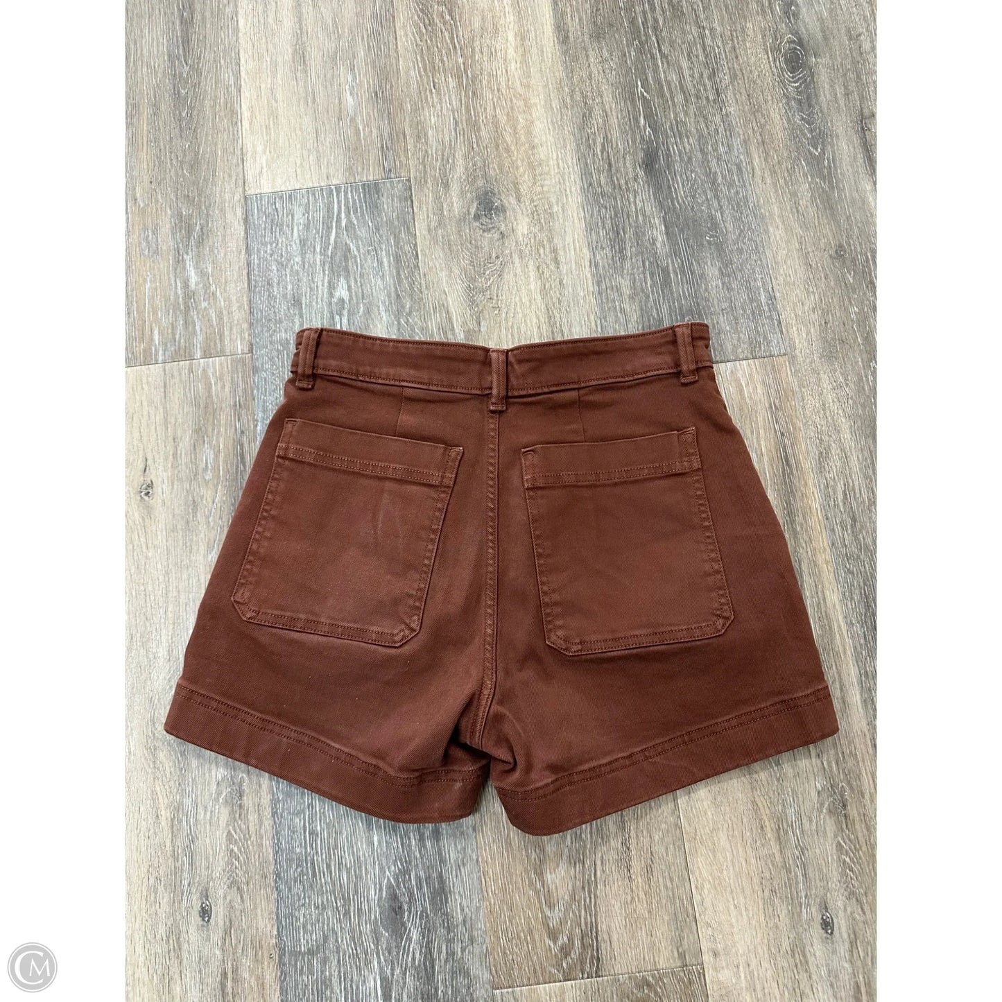 Shorts By Everlane In Brown Denim, Size: 4