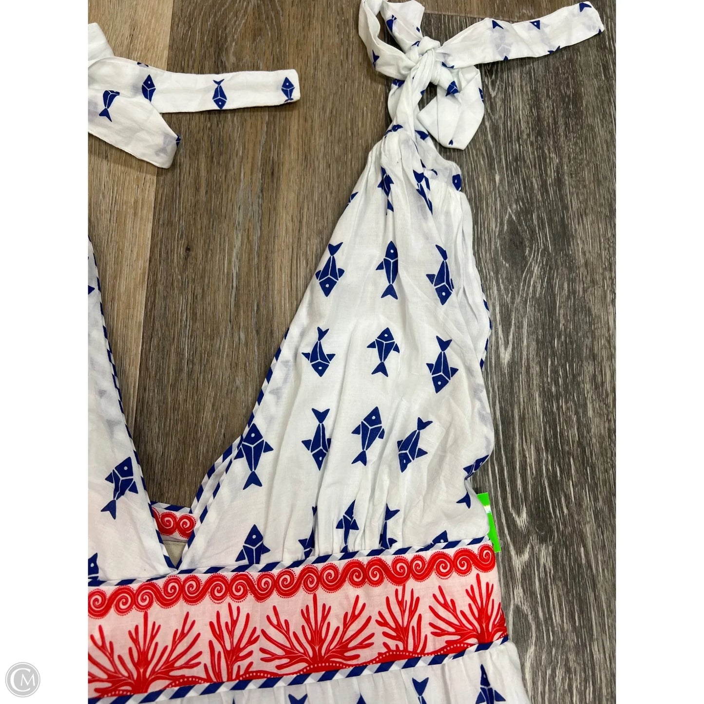 Dress Casual Short By Farm Rio In White, Size: S