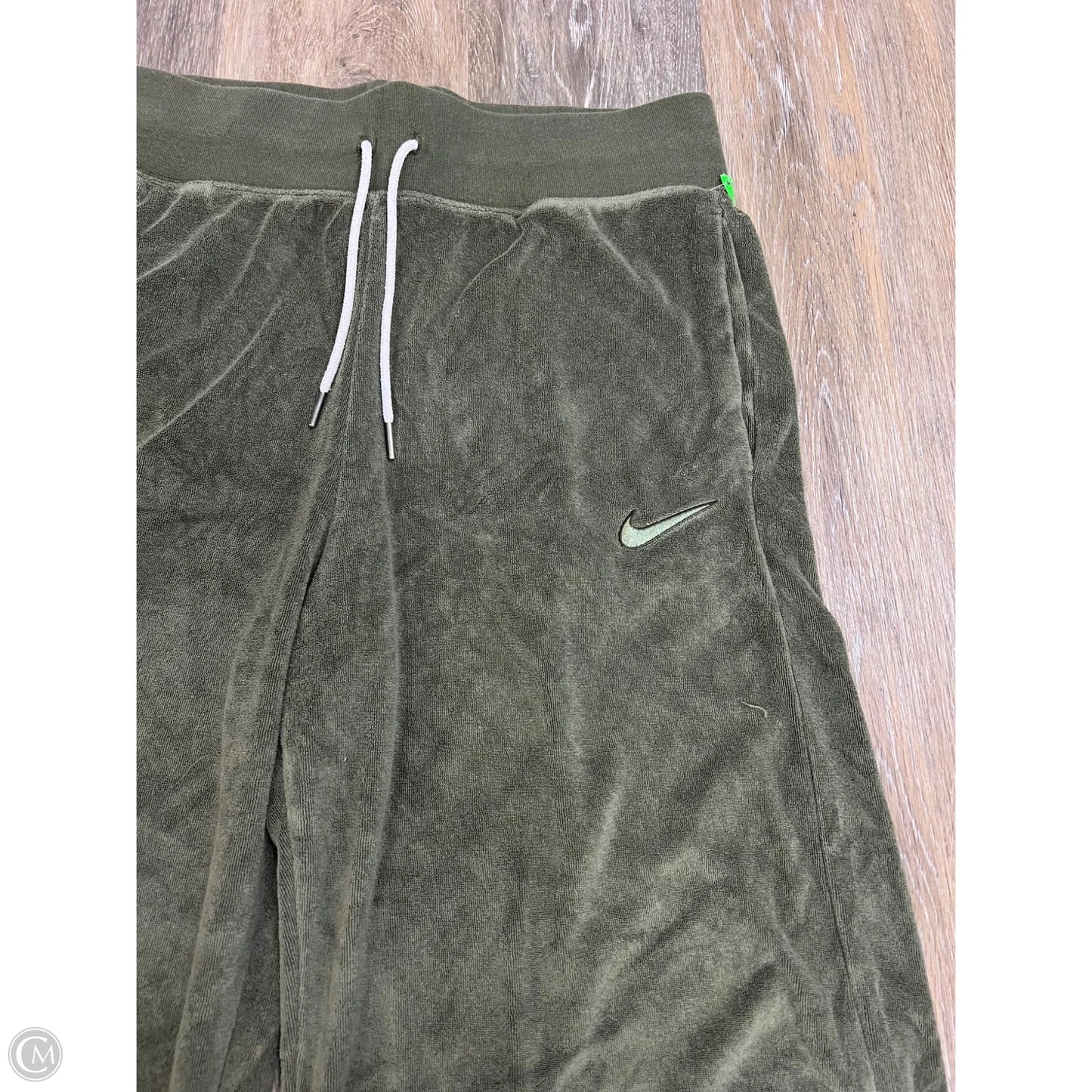 Athletic Pants By Nike Apparel In Green, Size: M
