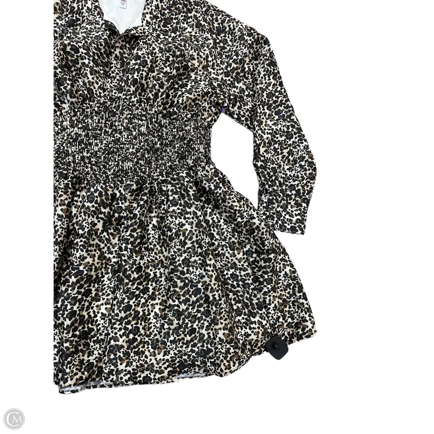 Dress Casual Midi By Hutch In Animal Print, Size: Xl