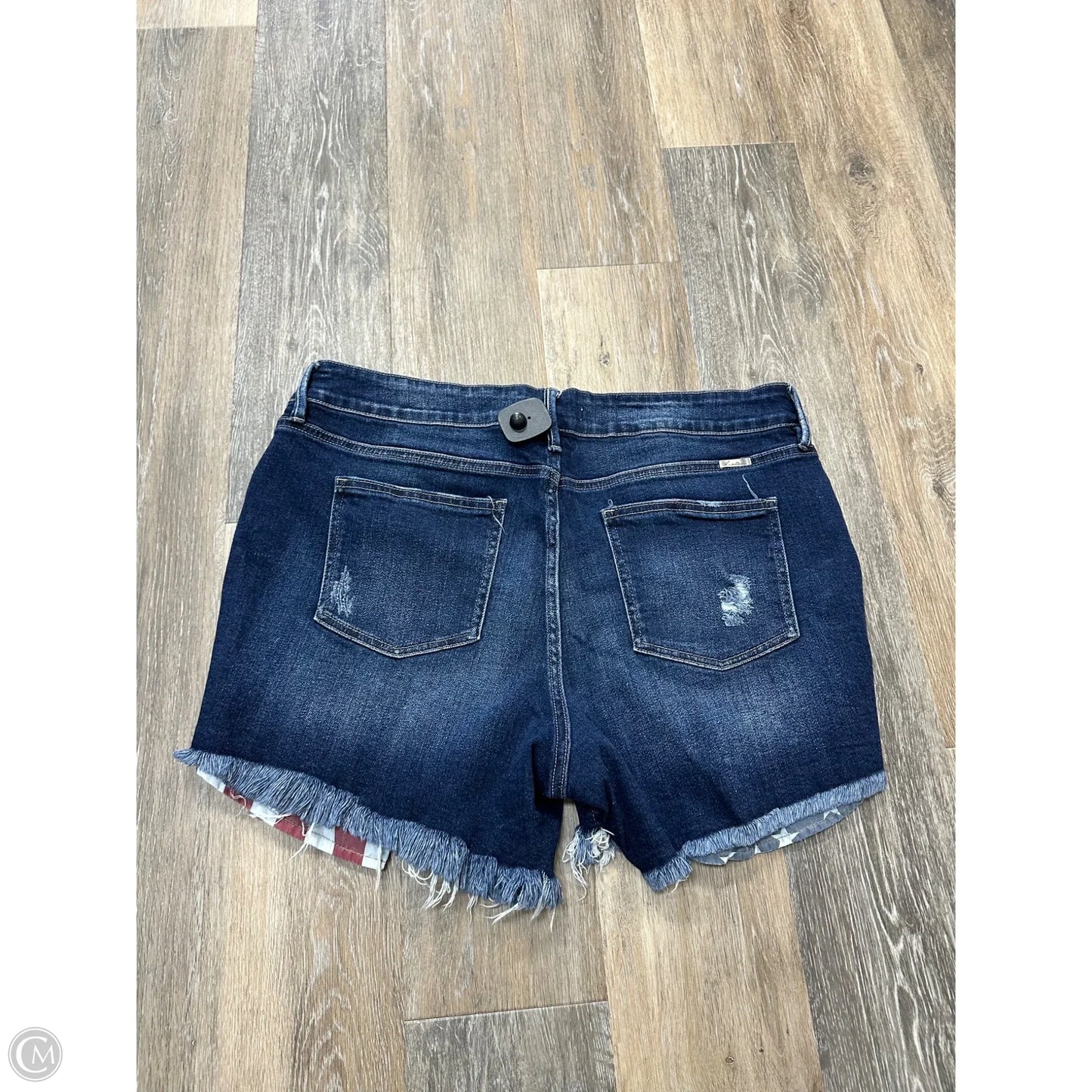 Shorts By Kancan In Blue Denim, Size: 18