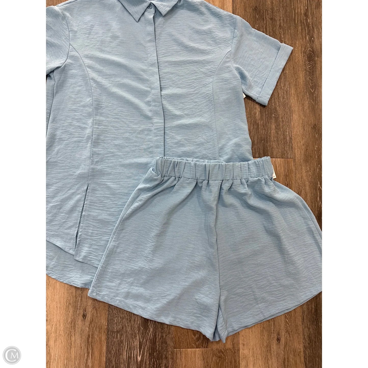 Shorts Set By Clothes Mentor In Blue, Size: S