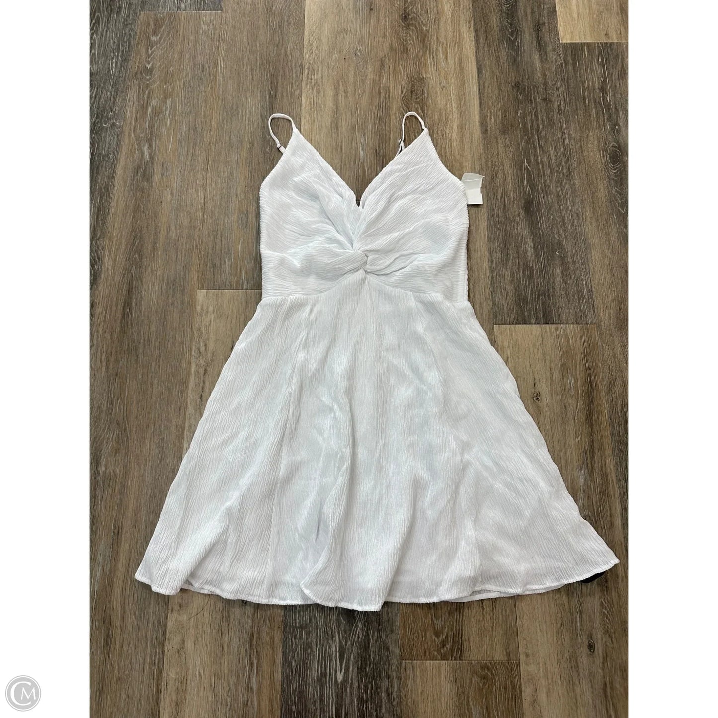 Dress Casual Short By Abercrombie And Fitch In White, Size: S
