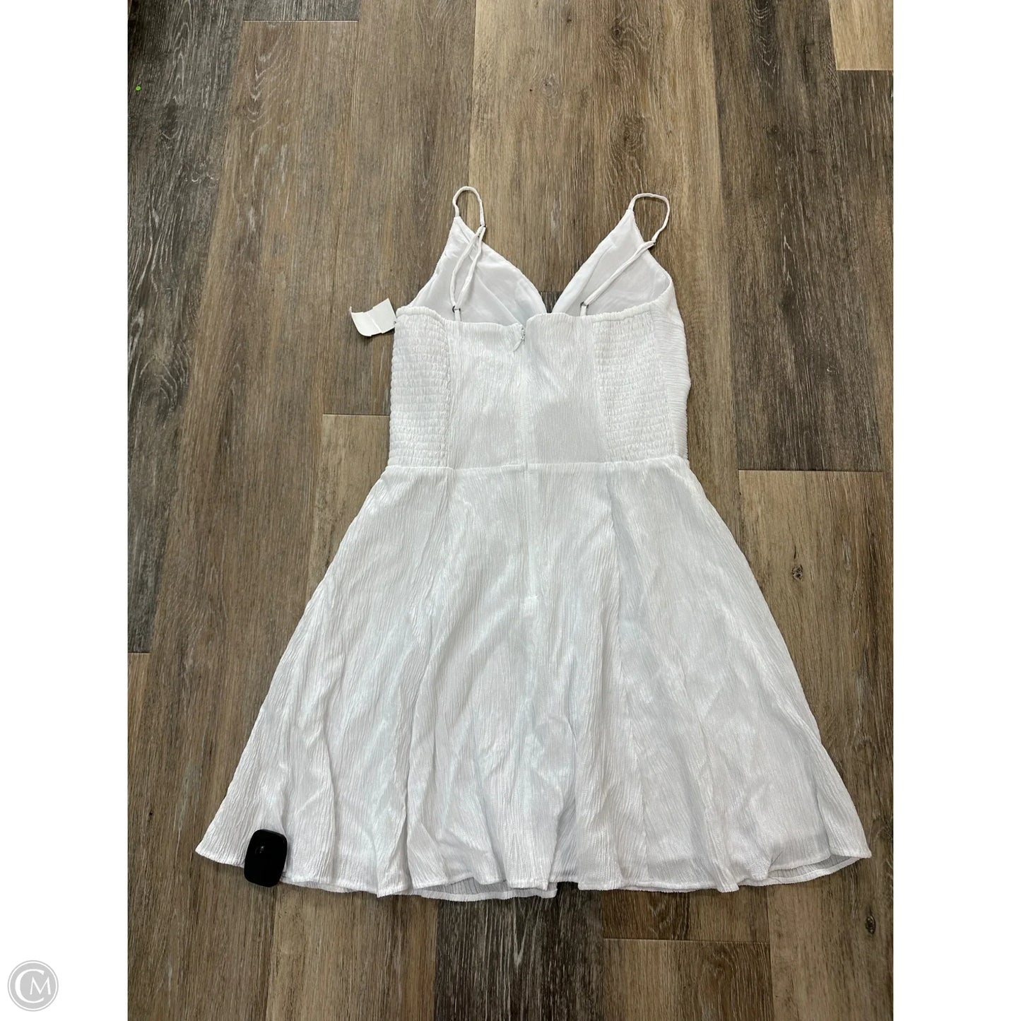 Dress Casual Short By Abercrombie And Fitch In White, Size: S