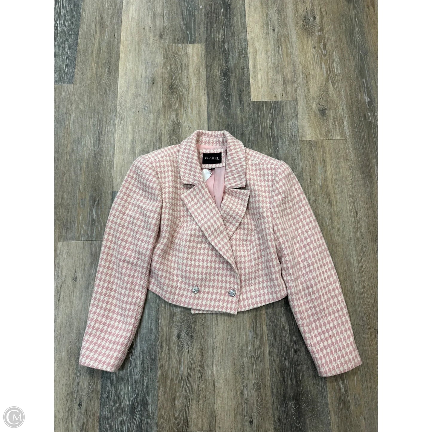 Blazer By Eloquii In Pink, Size: 16