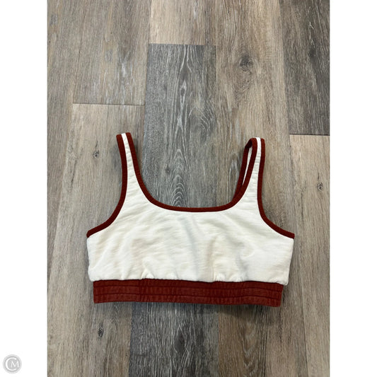 Tank Top By Madewell In Red & White, Size: M