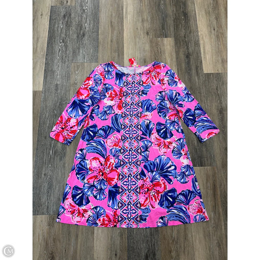 Dress Designer By Lilly Pulitzer In Pink, Size: L