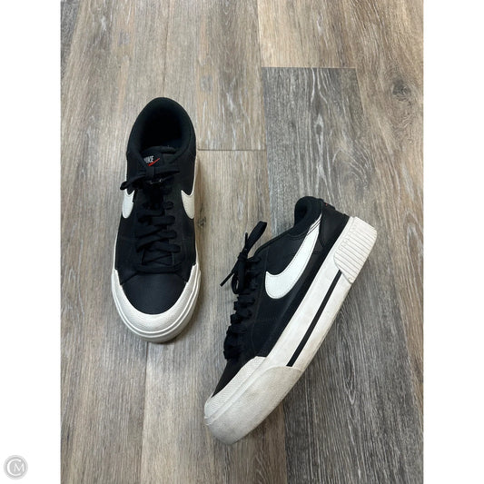 Shoes Athletic By Nike In Black, Size: 9