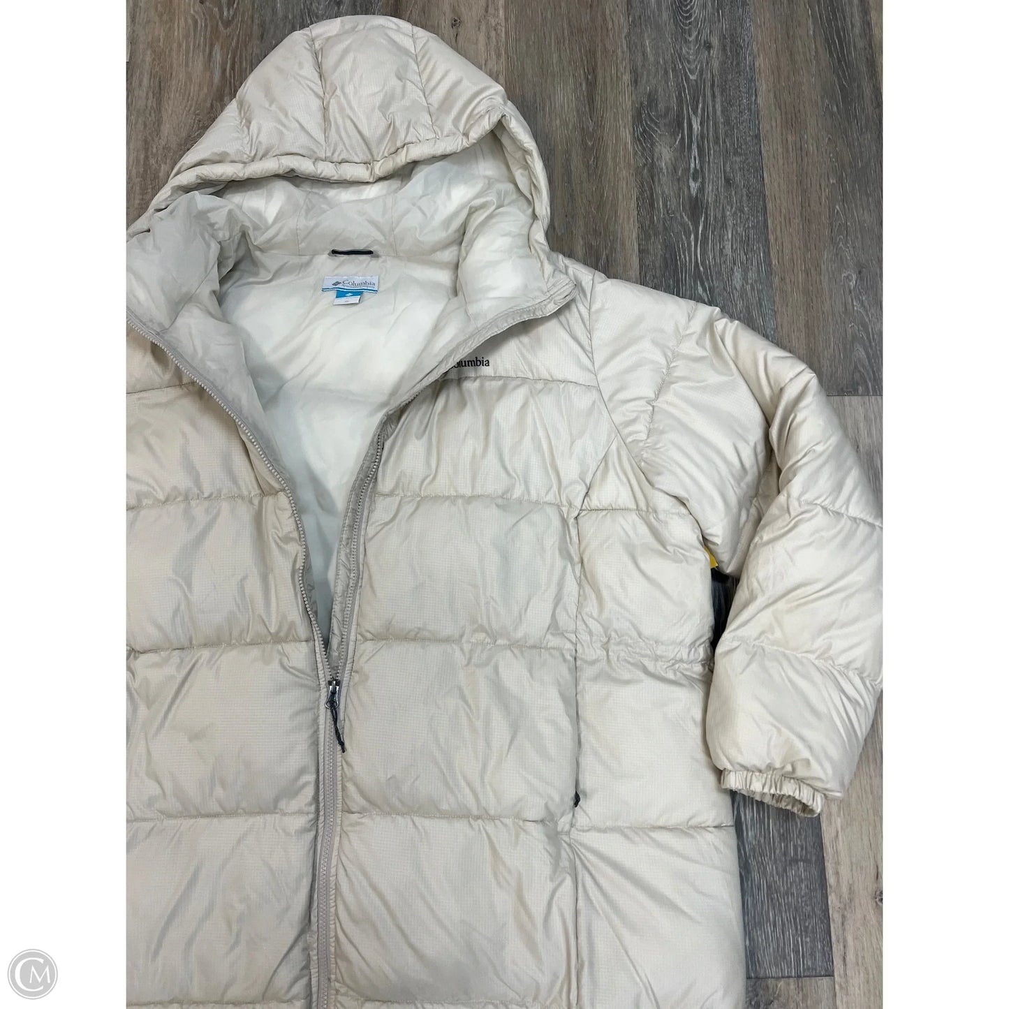 Coat Puffer & Quilted By Columbia In Cream, Size: 3x