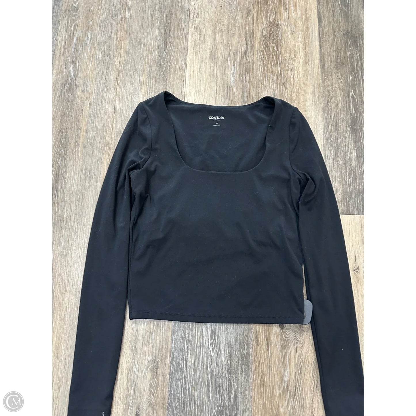 Top Long Sleeve By Pacsun In Black, Size: S