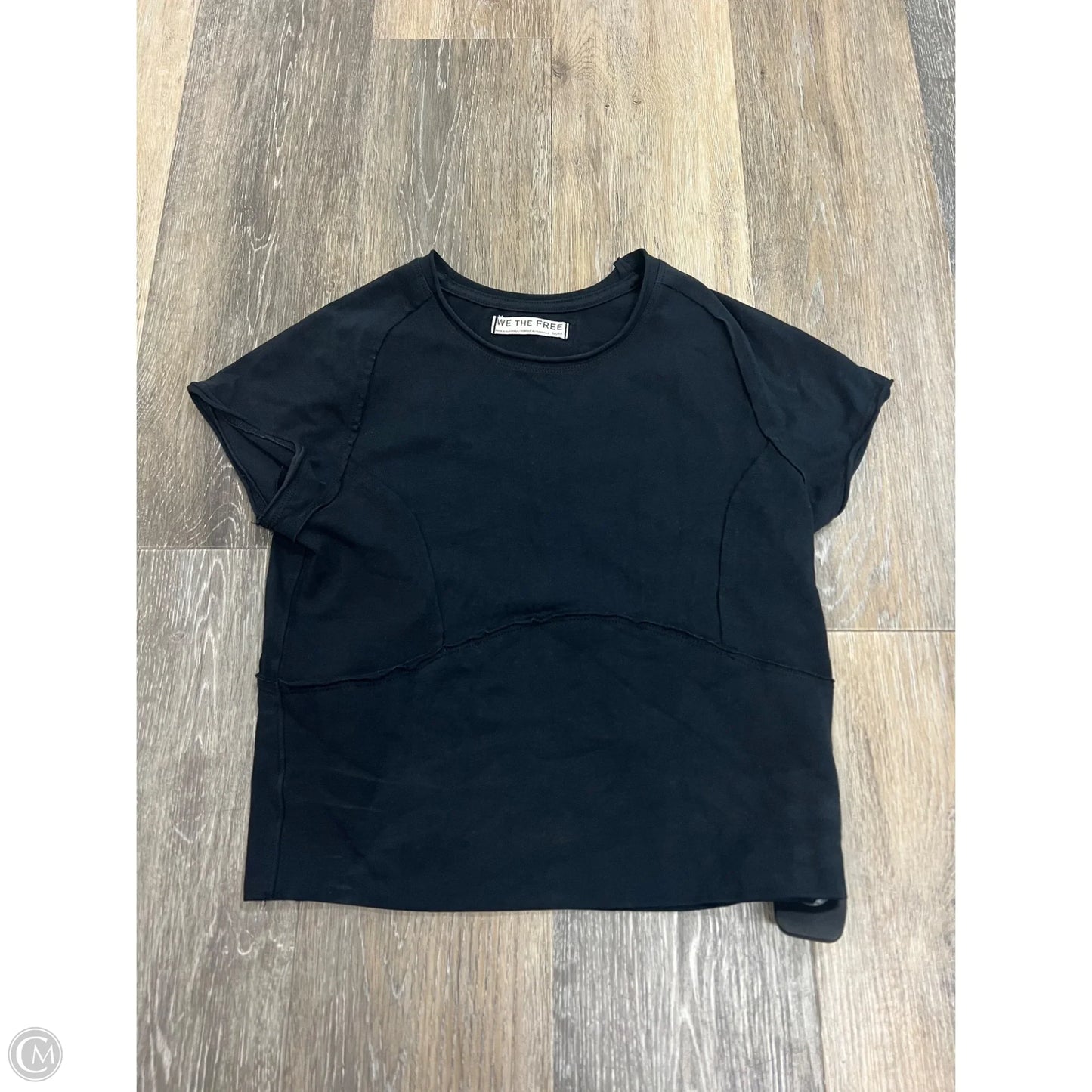 Top Short Sleeve By We The Free In Black, Size: M