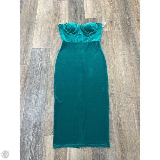 Dress Casual Midi By Fore In Teal, Size: L