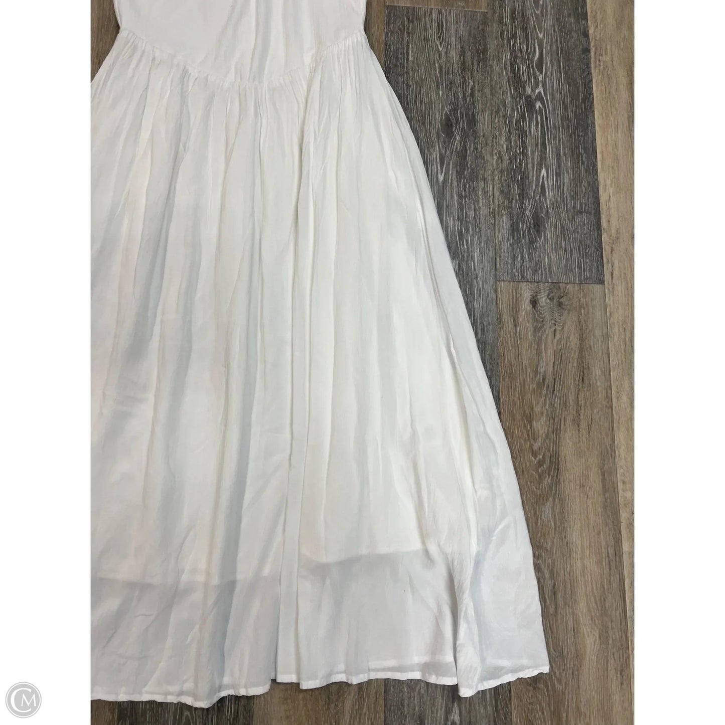Dress Casual Midi By Heartloom In White, Size: M