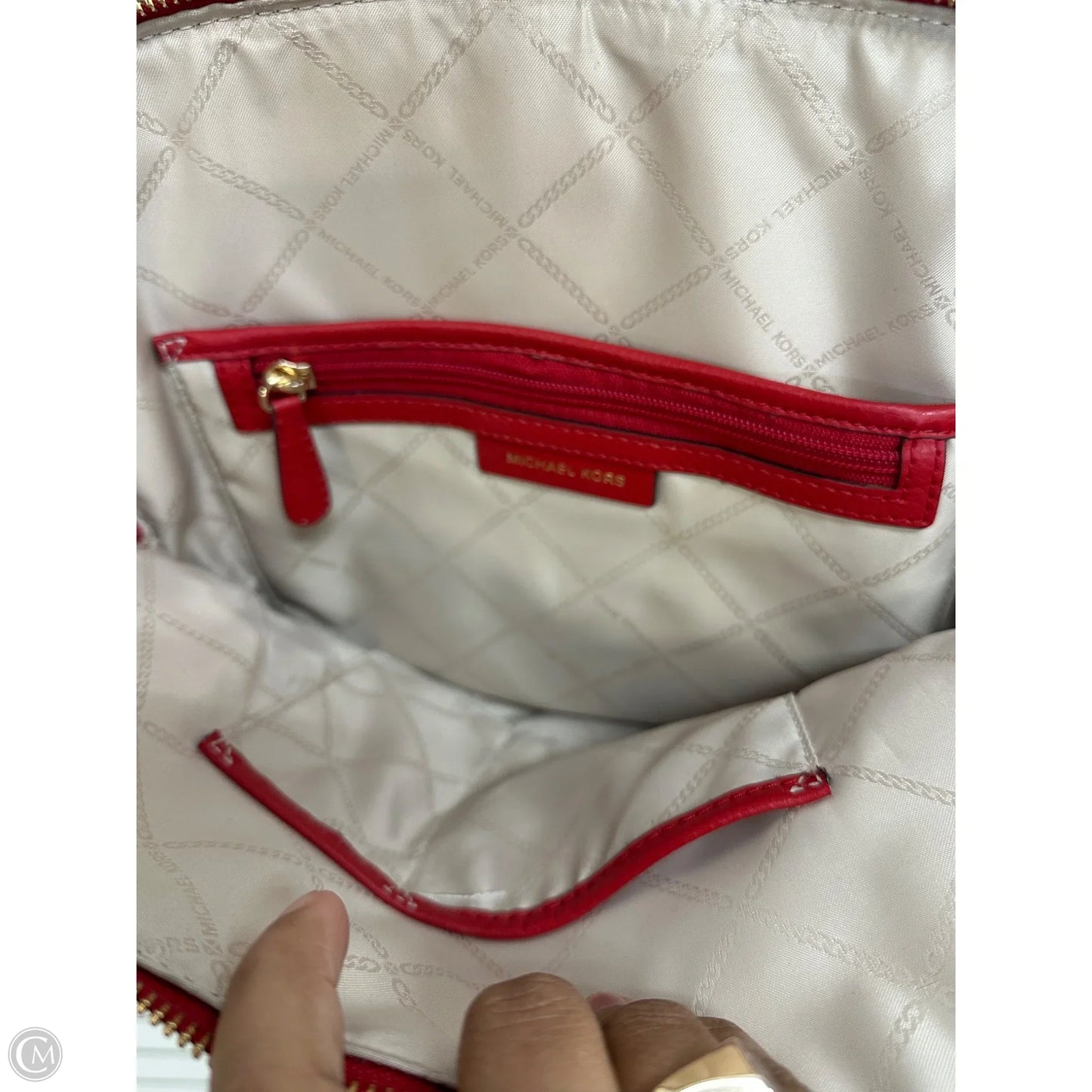 Backpack Designer By Michael Kors, Size: Medium