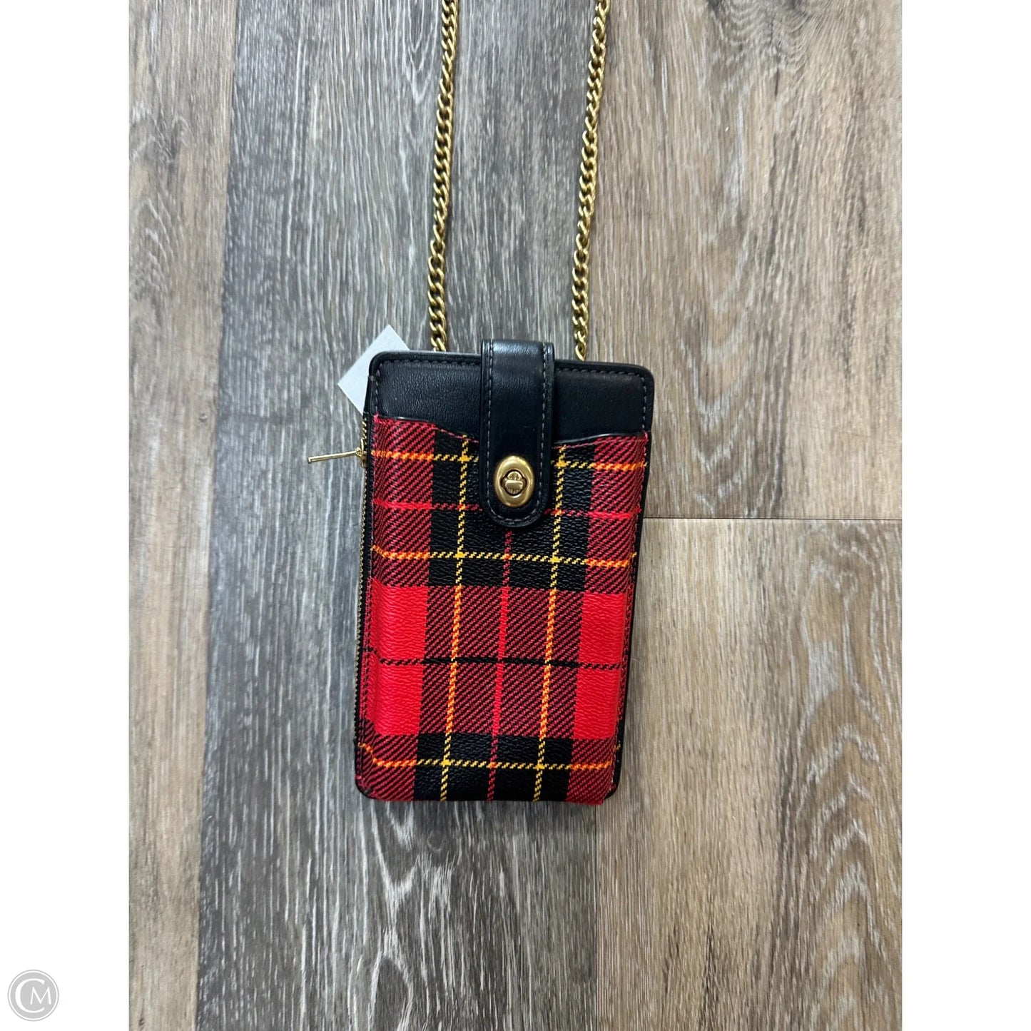 Crossbody Designer By Coach, Size: Medium