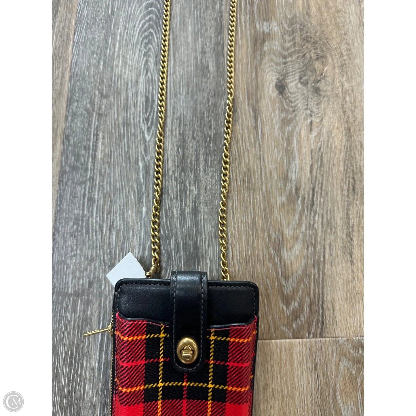 Crossbody Designer By Coach, Size: Medium