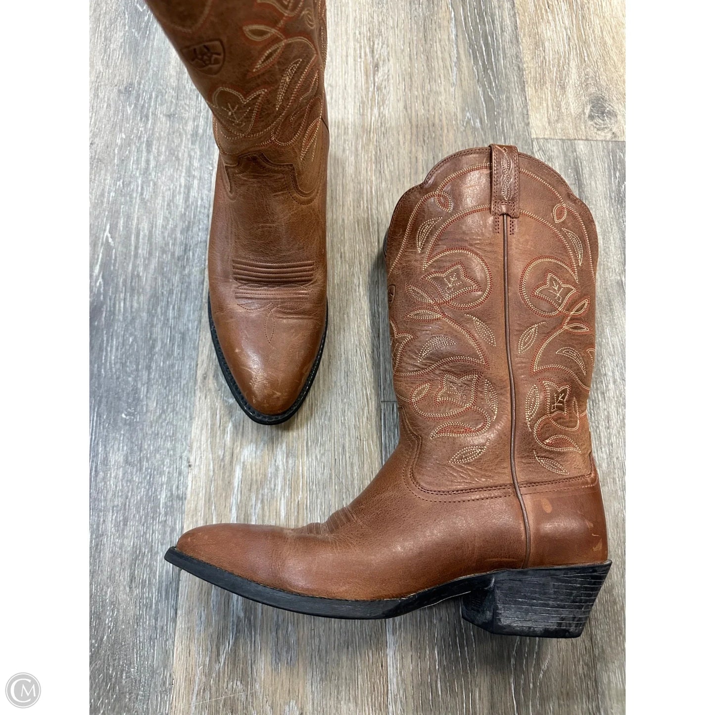 Boots Western By Ariat In Brown, Size: 10