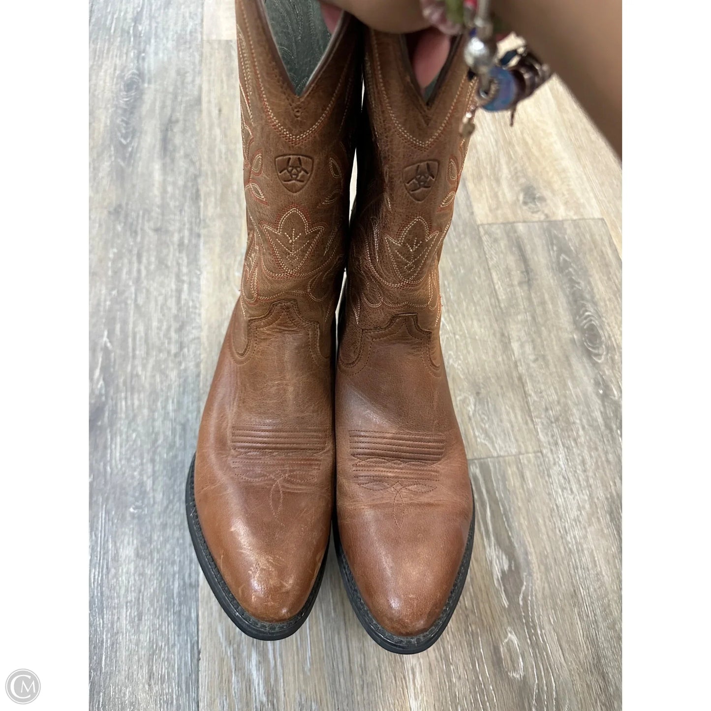 Boots Western By Ariat In Brown, Size: 10