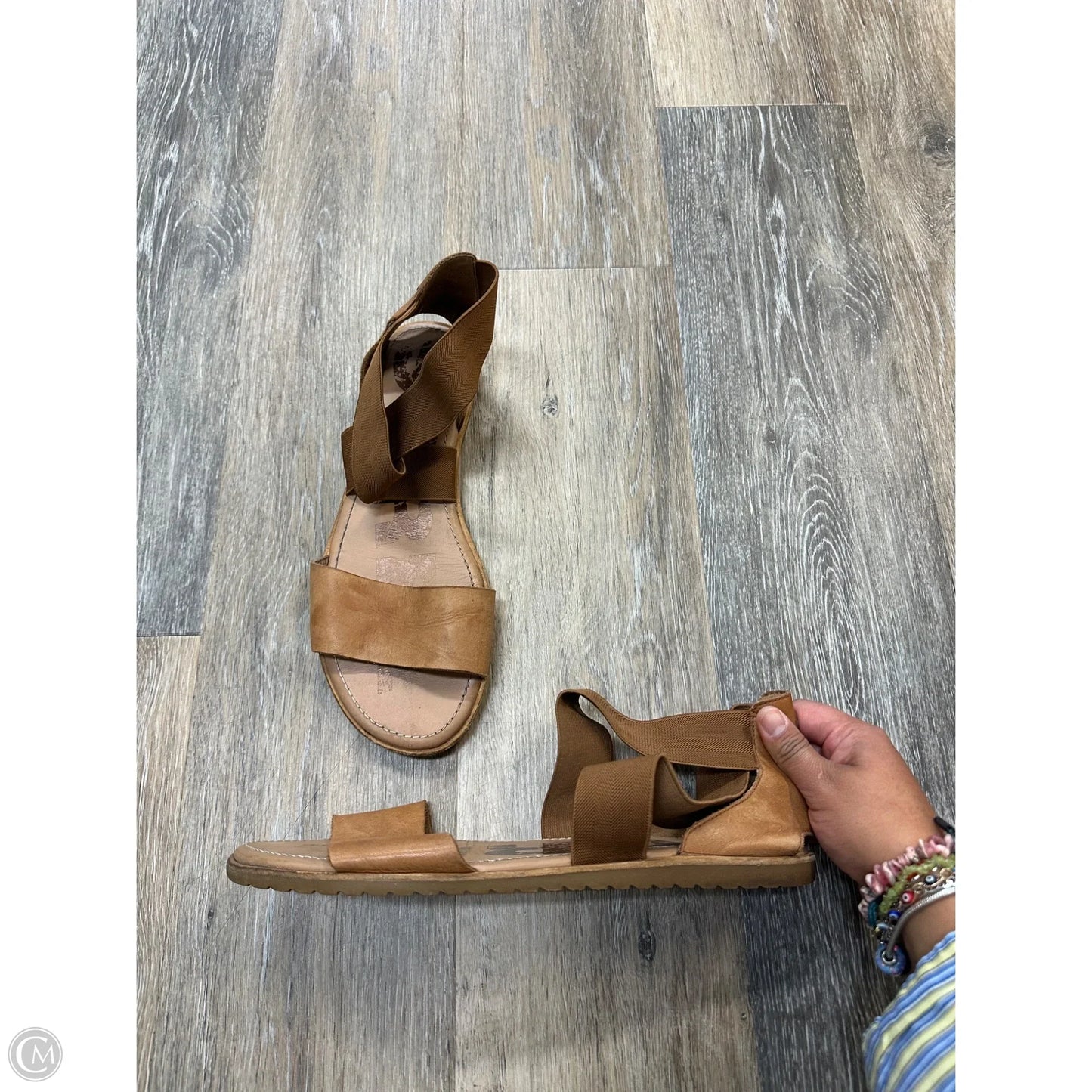 Sandals Flats By Sorel In Brown, Size: 11
