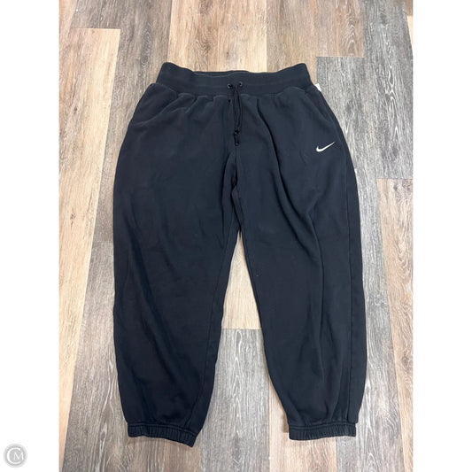-Athletic Pants By Nike Apparel In Black, Size: Xl