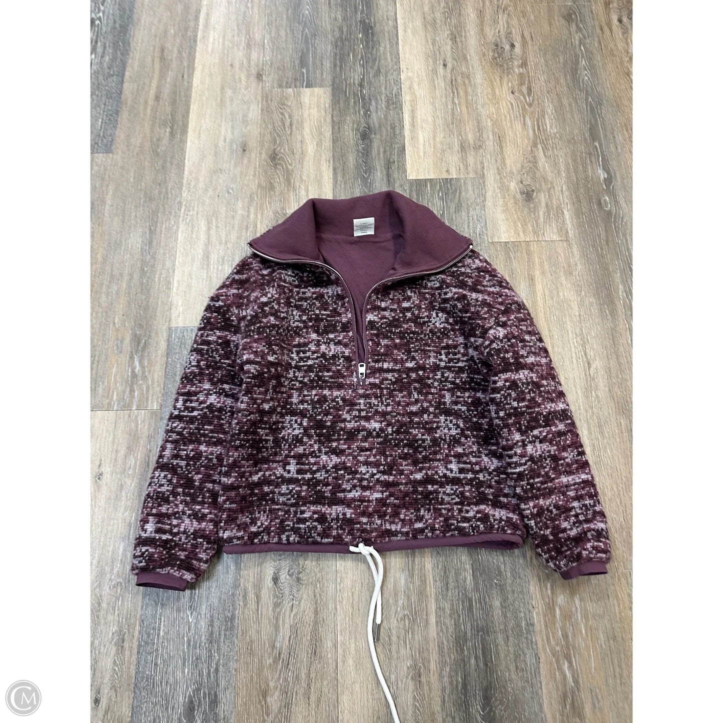 Sweatshirt Collar By Varley In Purple, Size: Xs
