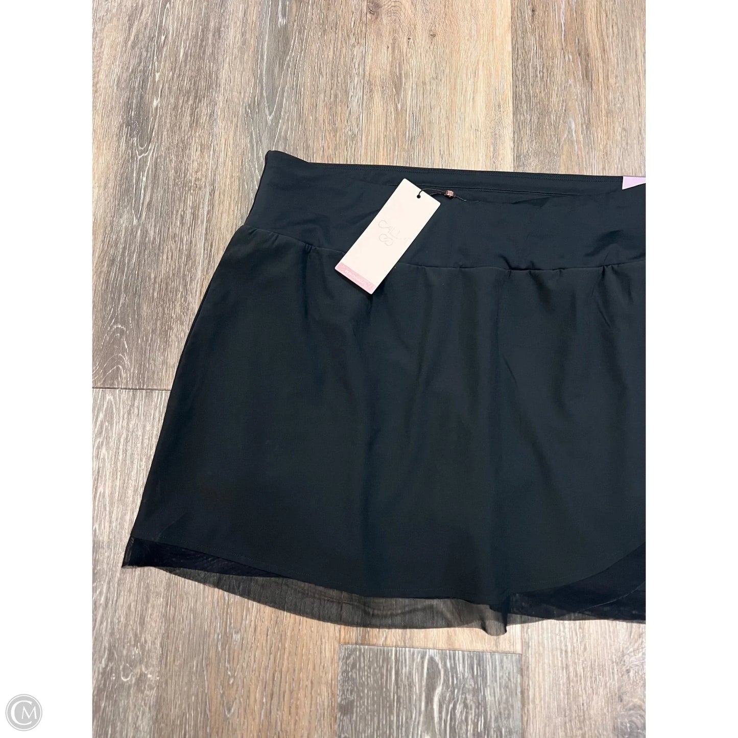 Athletic Skort By Calia In Black, Size: L
