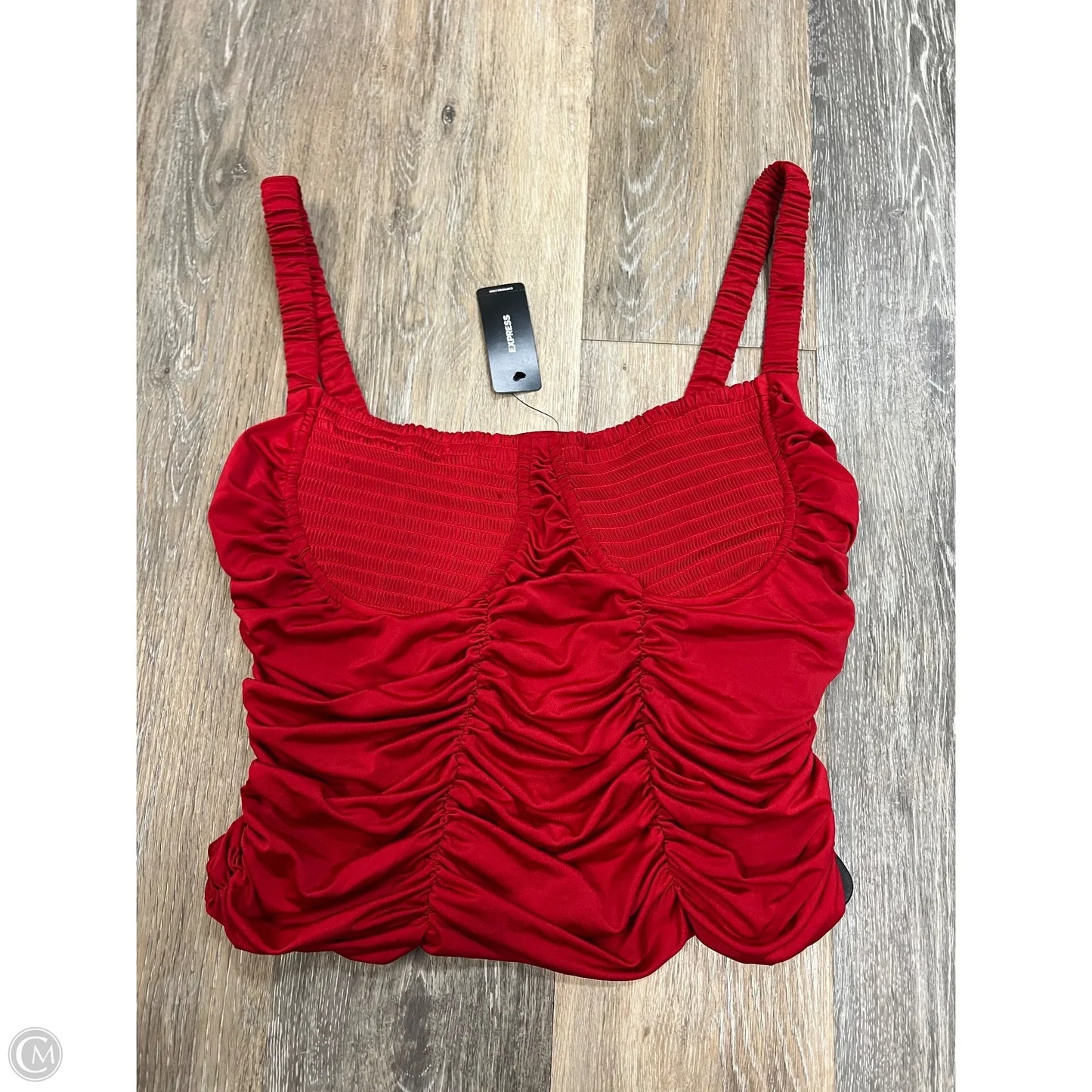 Tank Top By Express In Red, Size: L
