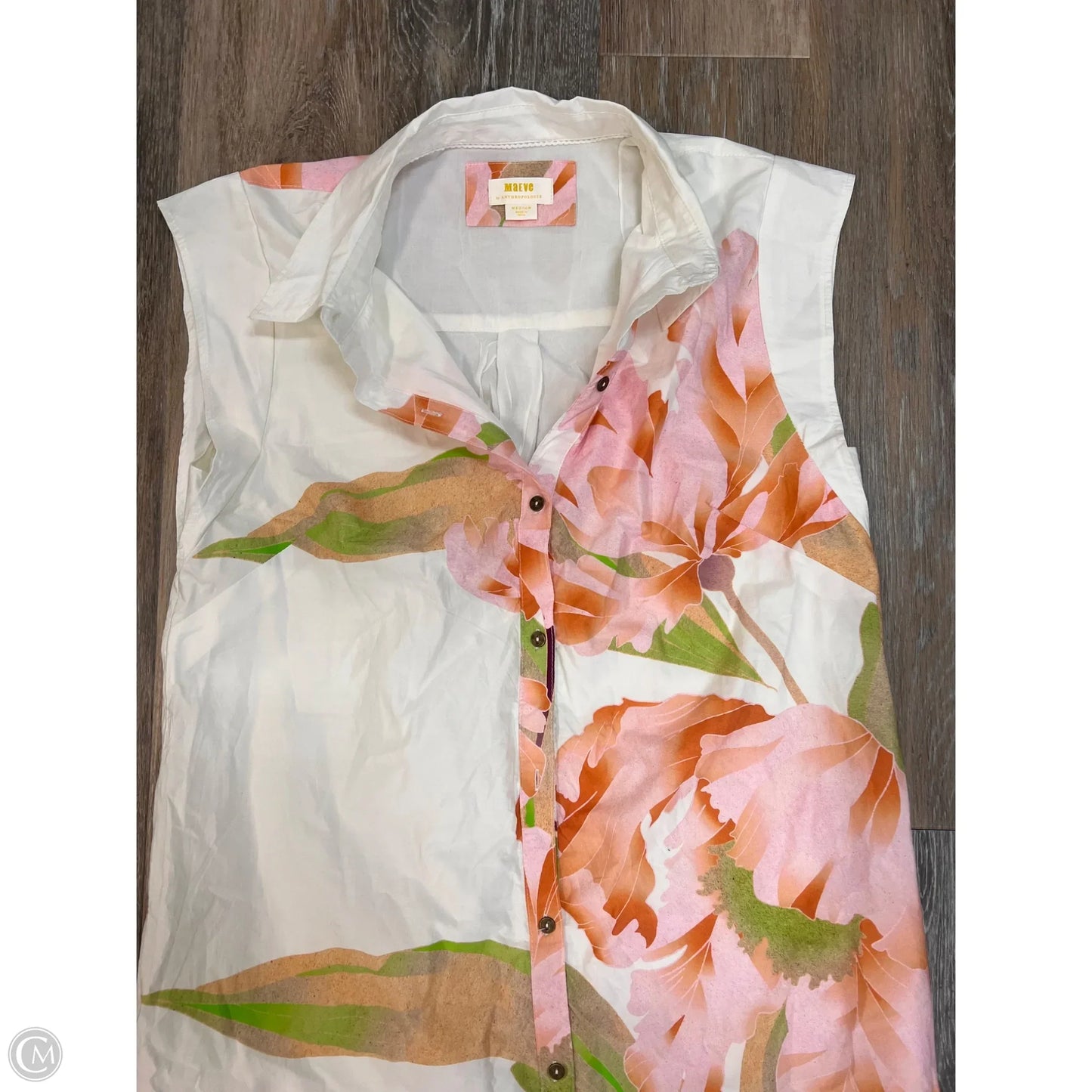 Dress Casual Maxi By Maeve In Floral Print, Size: M