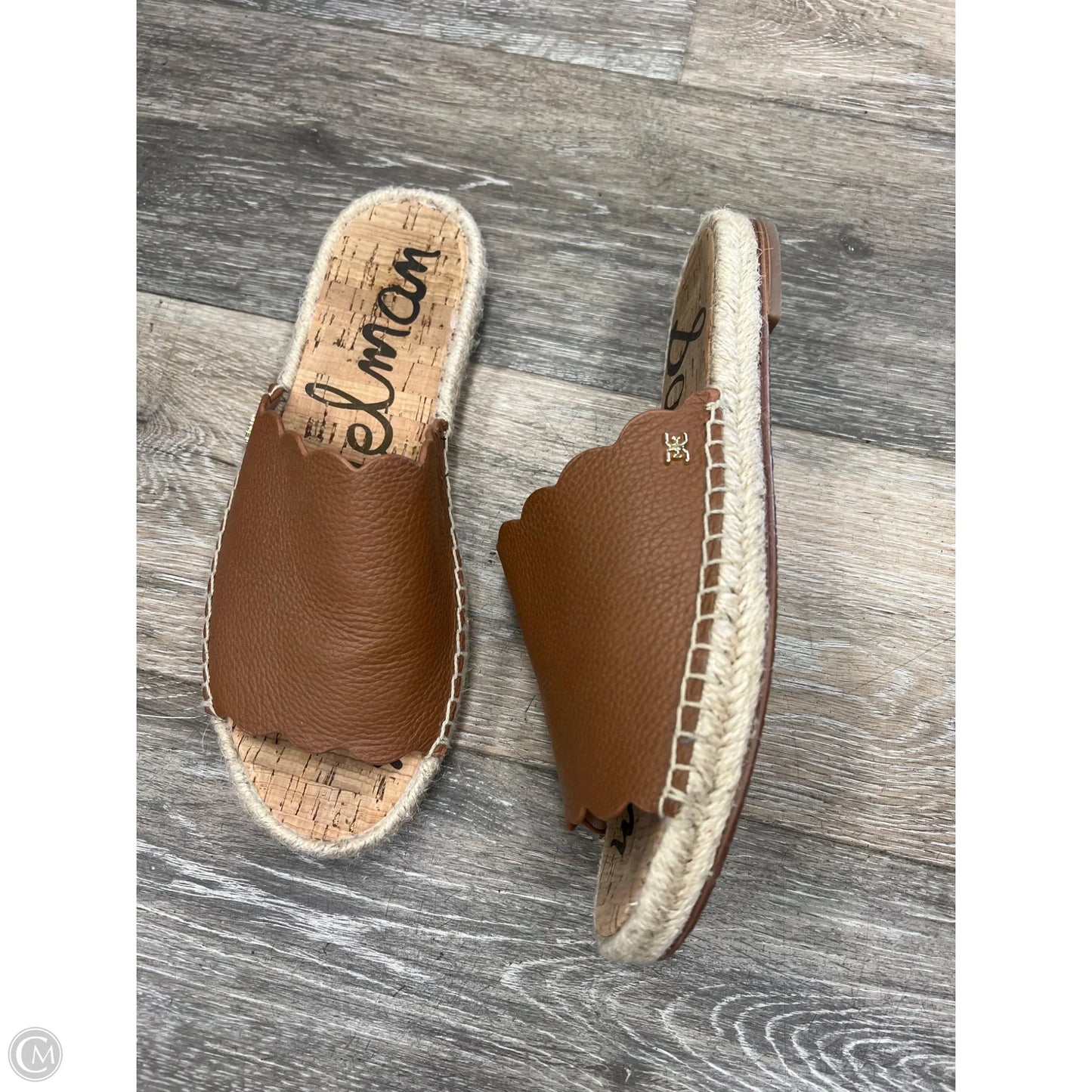 Sandals Flats By Sam Edelman In Tan, Size: 7.5