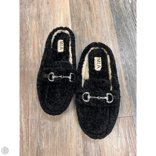 Shoes Flats By Mia In Black, Size: 7.5