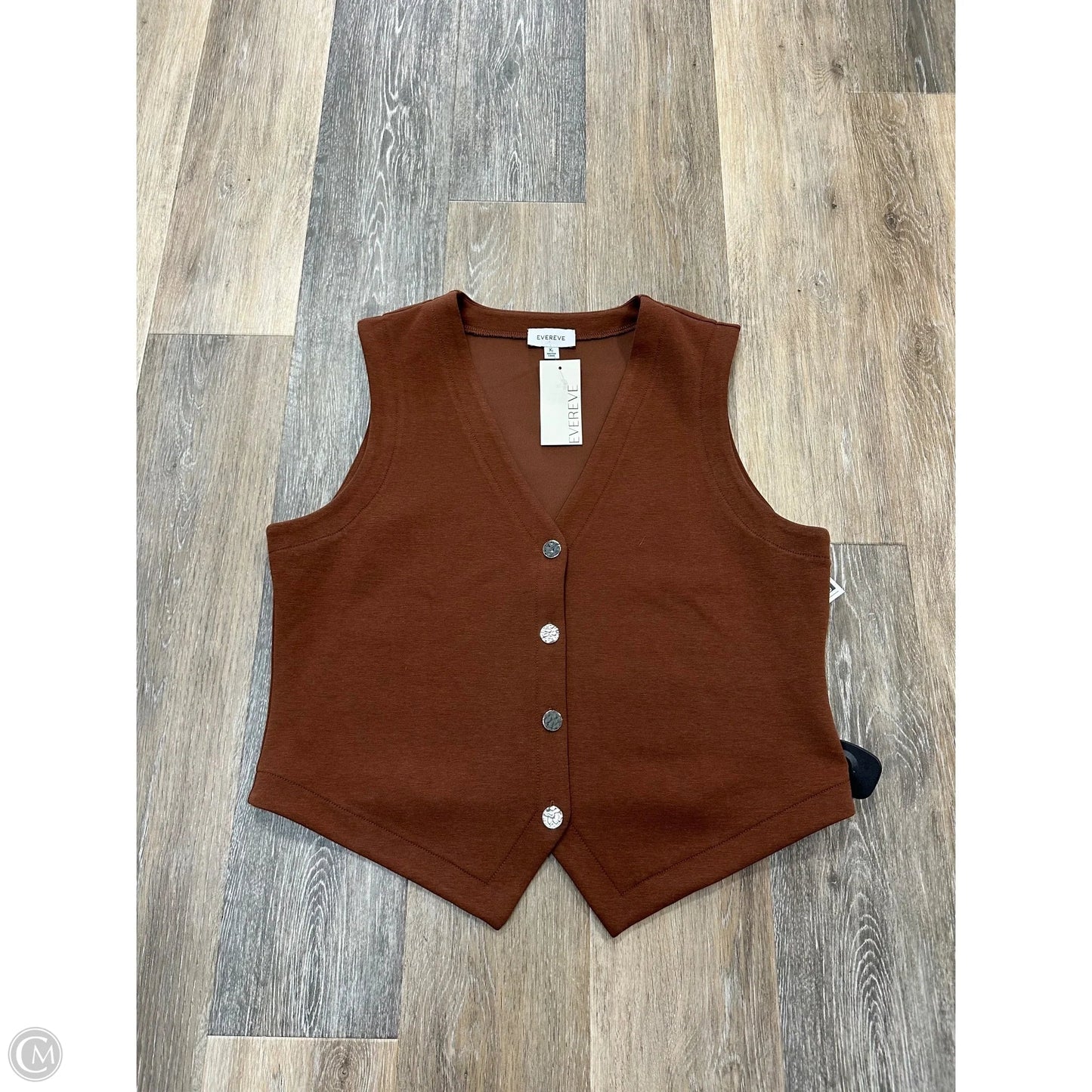 Vest Other By Evereve In Orange, Size: Xl