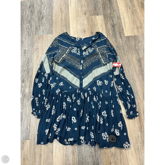 Dress Casual Midi By Free People In Blue, Size: S