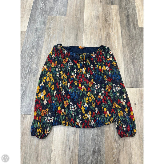 Blouse Designer By Tory Burch In Floral Print, Size: Xs