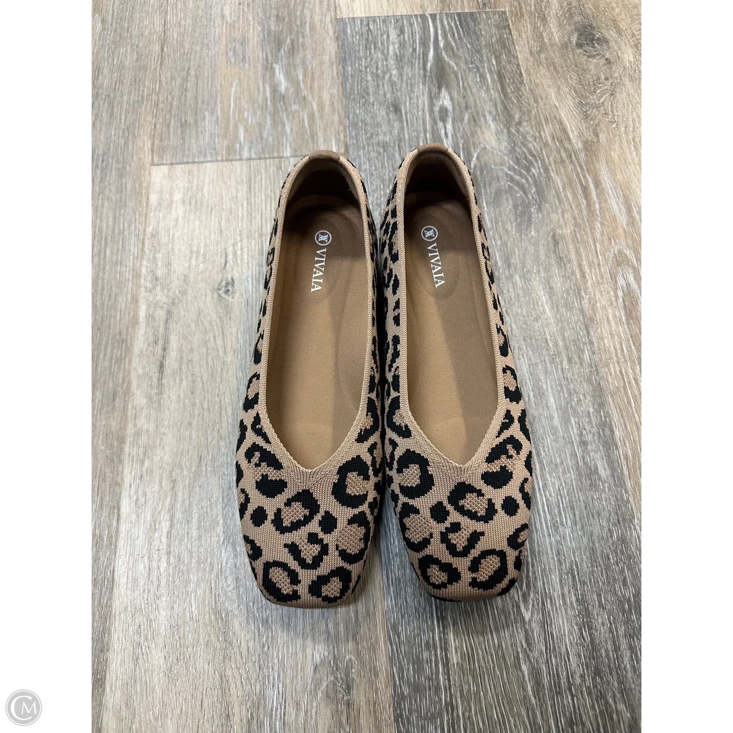 Shoes Flats By Vivaia In Animal Print, Size: 8