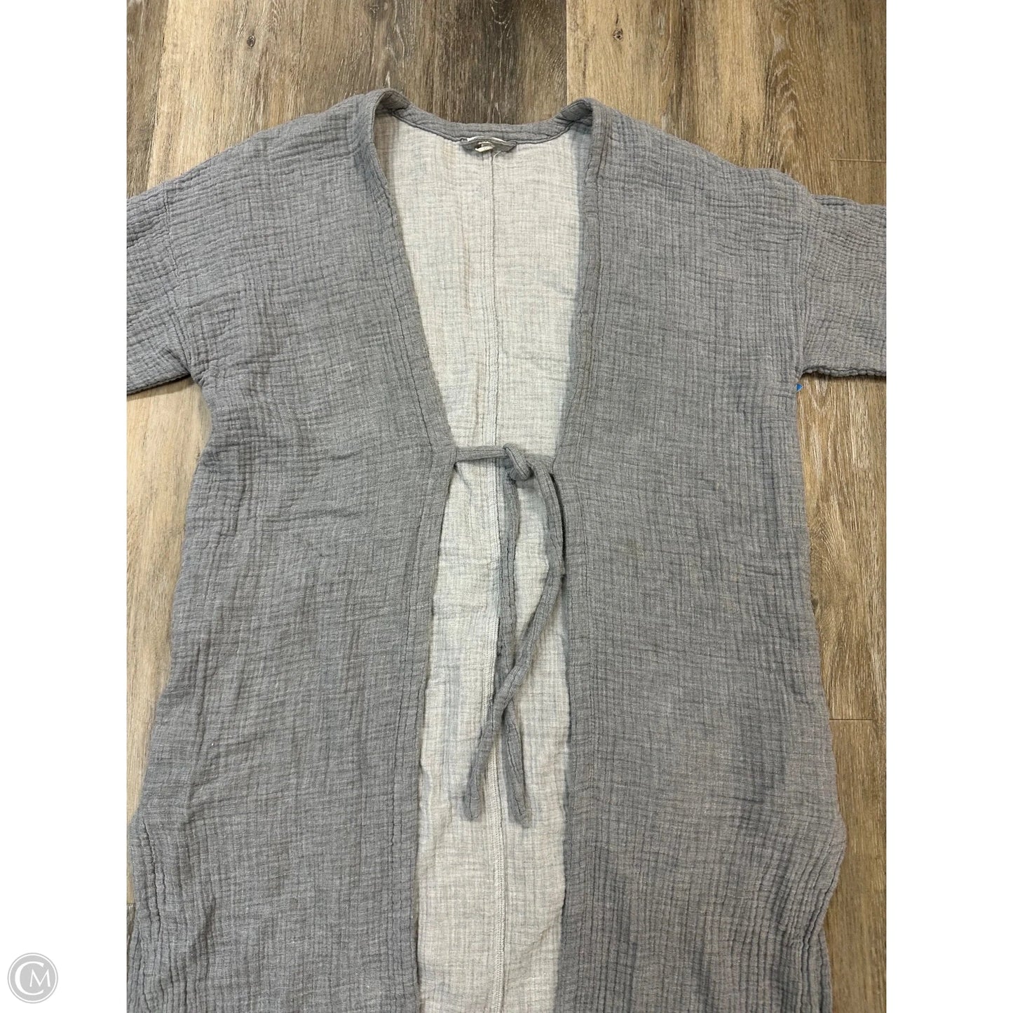 Kimono By Eileen Fisher In Grey, Size: Small