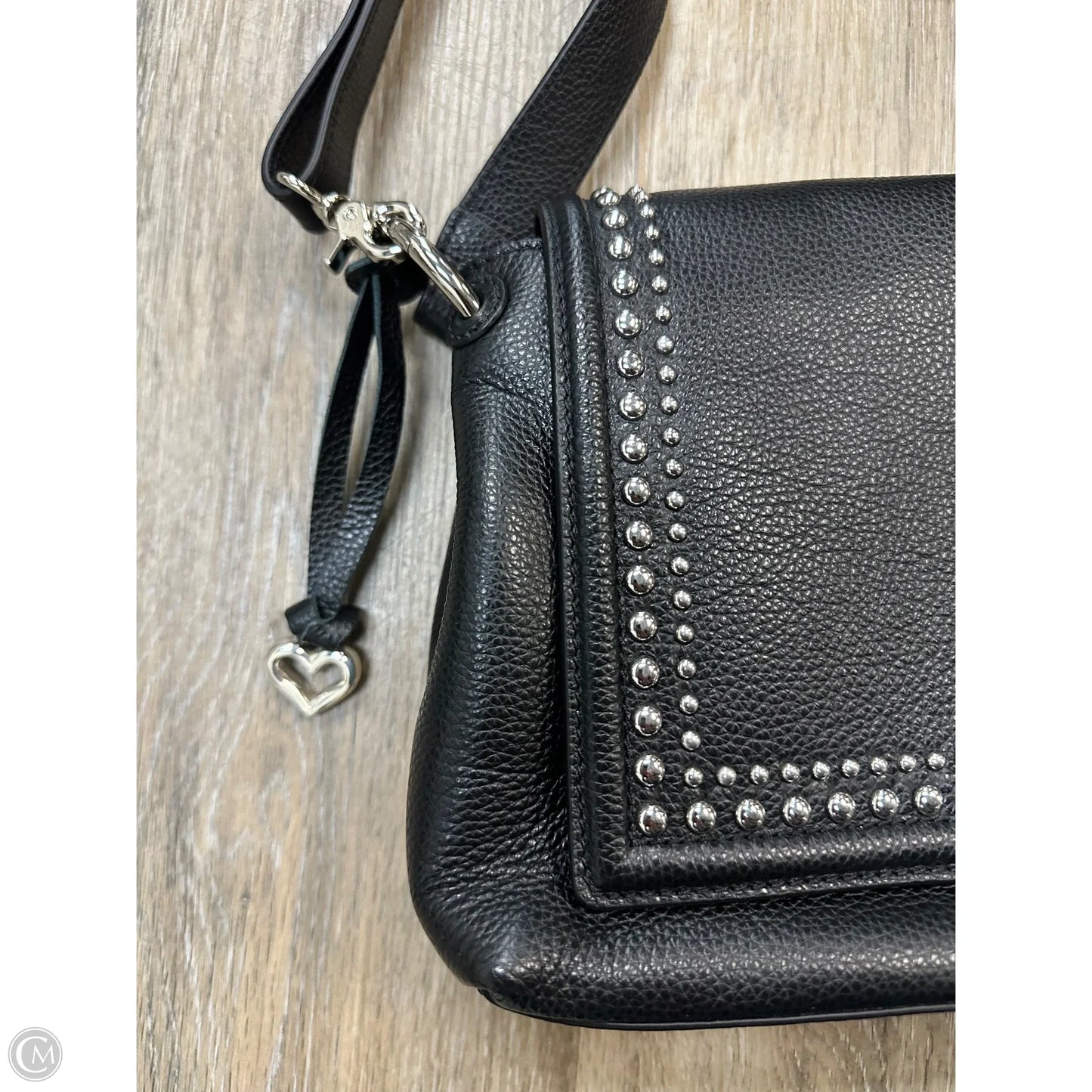 Handbag Leather By Brighton, Size: Medium