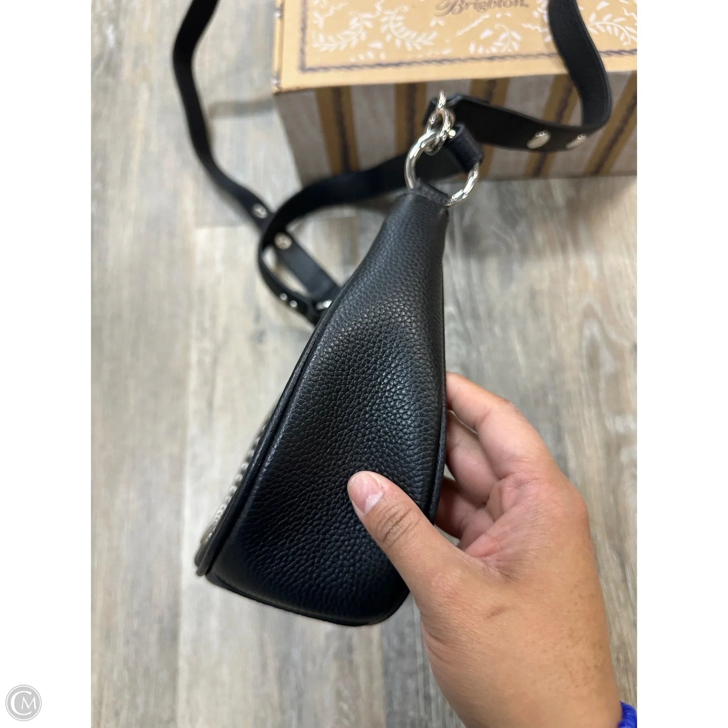 Handbag Leather By Brighton, Size: Small