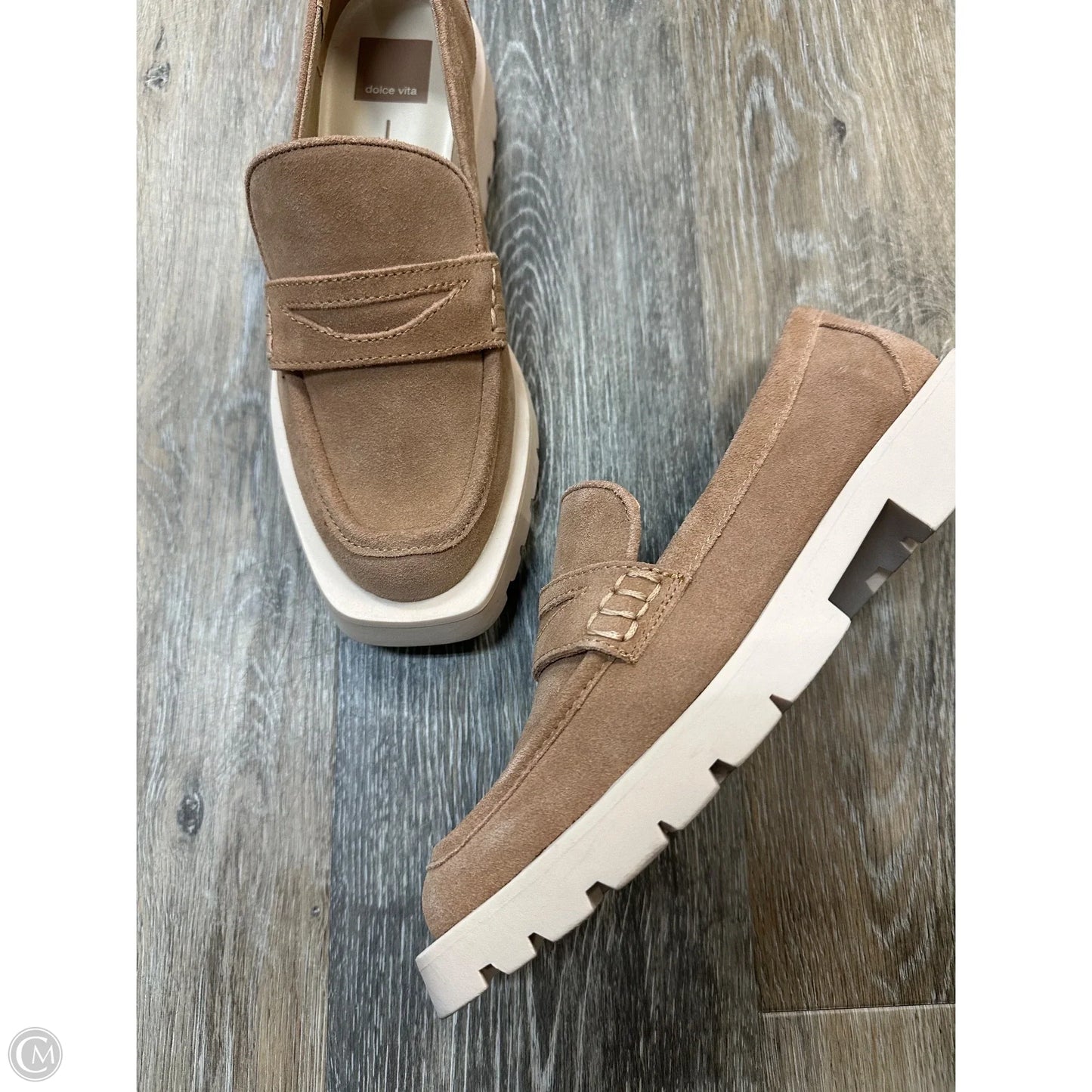 Shoes Heels Platform By Dolce Vita In Tan, Size: 8